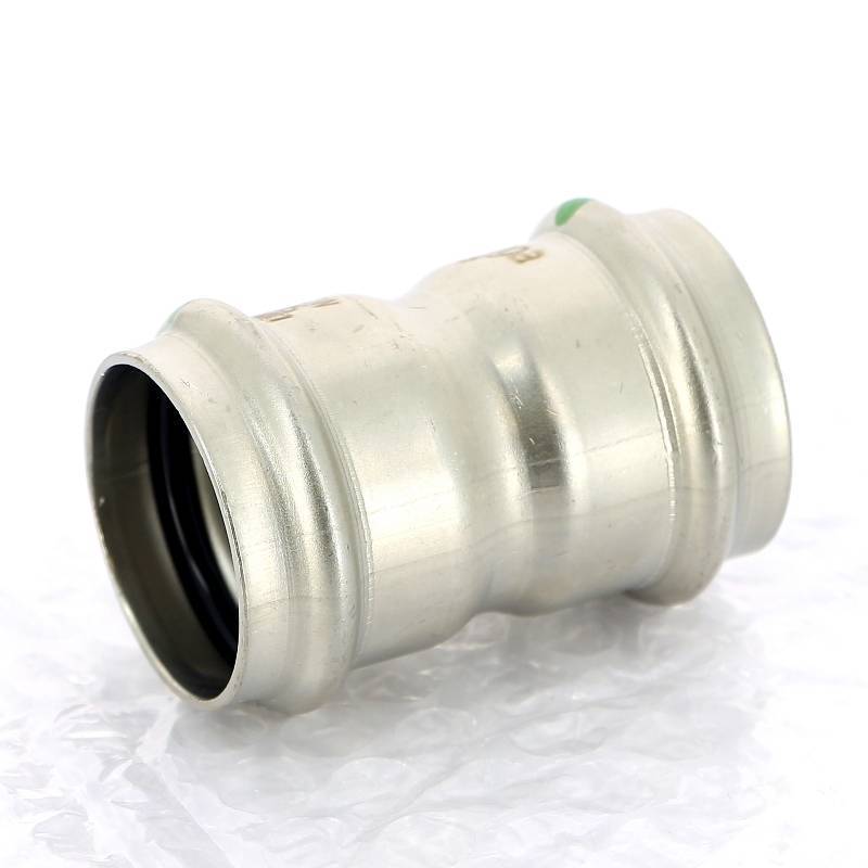 Муфта пресс Viega Sanpress Inox 35 мм нержавеющая сталь 436193