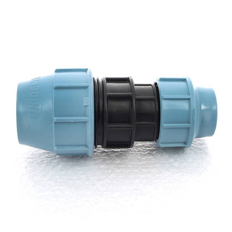 Муфта редукционная Unidelta обжимная для труб ПНД 63х50 мм 1002064050