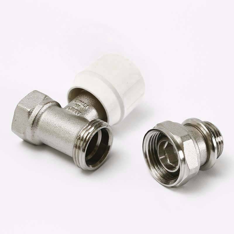 Вентиль ручной Uni-Fitt прямой 1/2 быстрого монтажа никелированный 151N2000