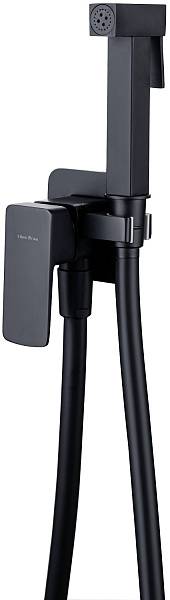 Гигиенический душ со смесителем Allen Brau Infinity с внутренней частью черный матовый 5.21005-31