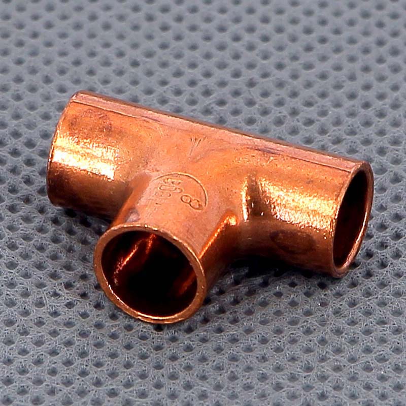 Тройник медный под пайку Viega 8 мм 105747