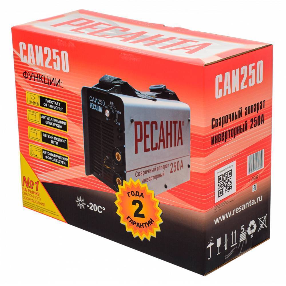 Сварочный инвертор Ресанта САИ-250 САИ-250