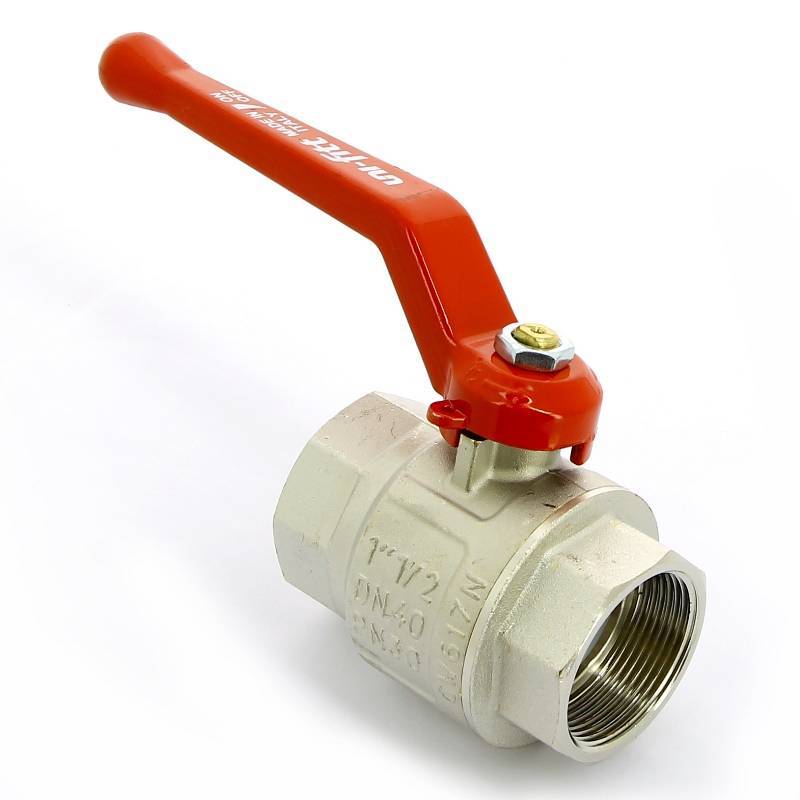 Кран шаровой Uni-Fitt ETALON 1 1/2 ВВ полнопроходной рычаг 110L6000