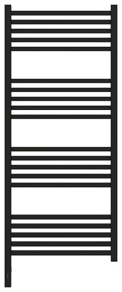Полотенцесушитель электрический Сунержа Модус 3.0 500x1200 мм левый матовый черный 31-5700-1250