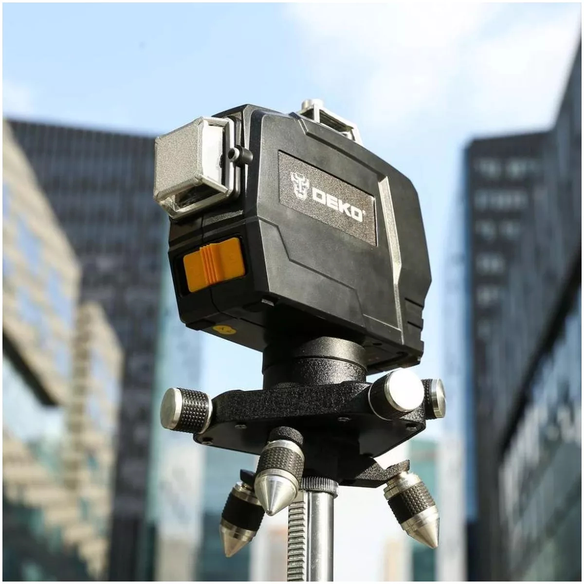 Нивелир лазерный DEKO DKLL12PG1 3x360 зеленый луч 065-0230