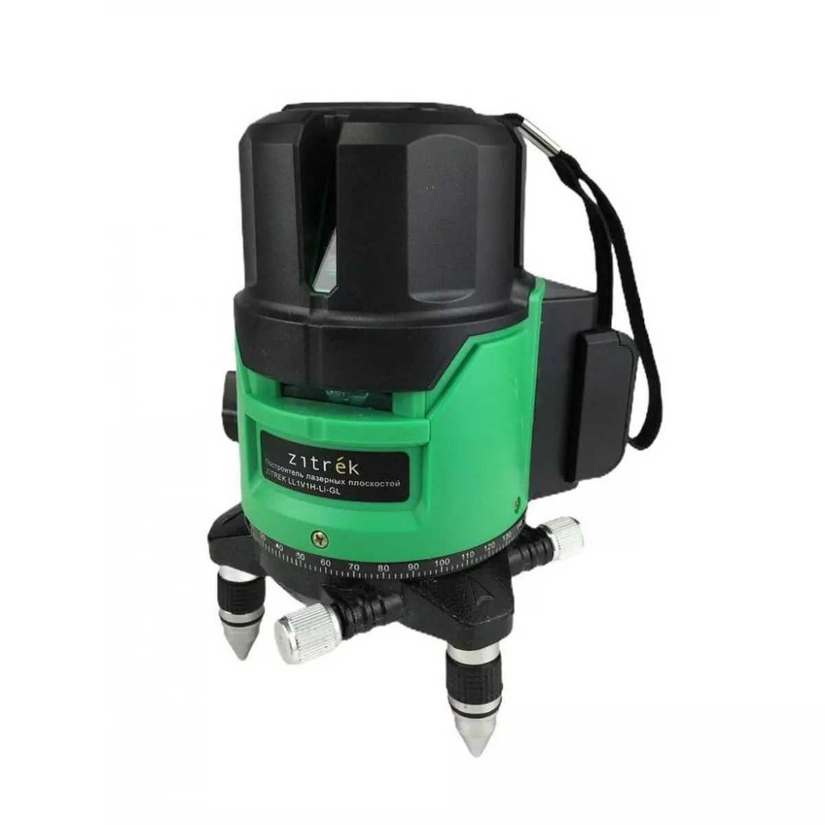 Нивелир лазерный ZITREK LL1V1H-Li-GL 2 линии зеленый луч 065-0152