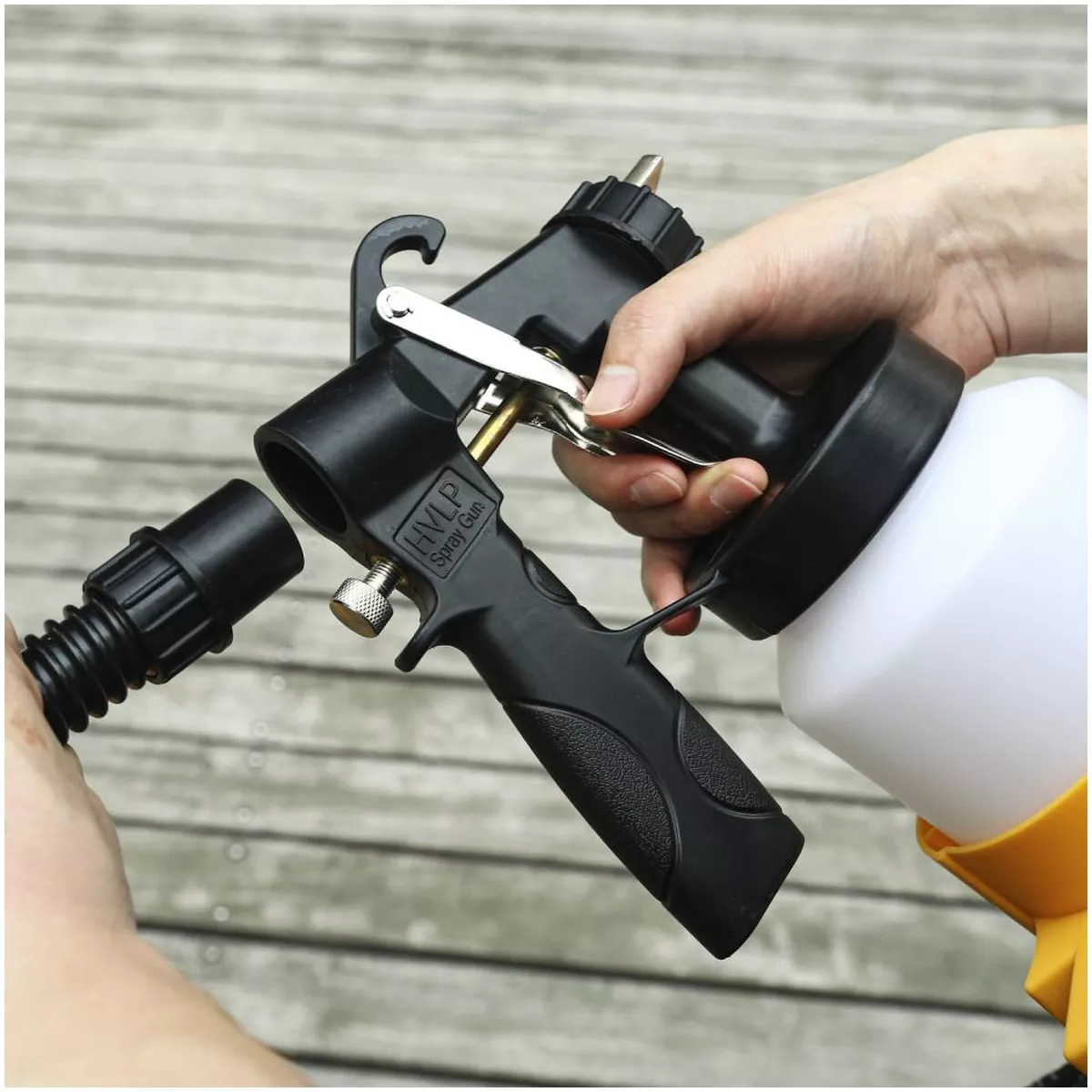 Краскопульт электрический DEKO DKSG800 HVLP 800 Вт 800 мл 063-4033