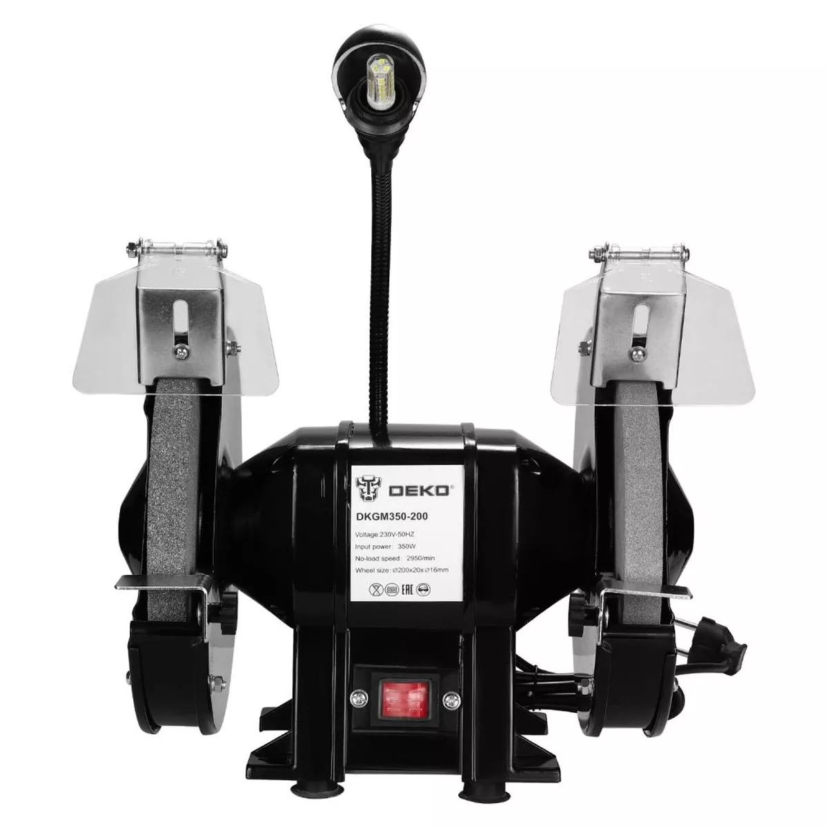 Станок заточной DEKO DKGM400-200 400 Вт 200 мм с лампой 063-4152