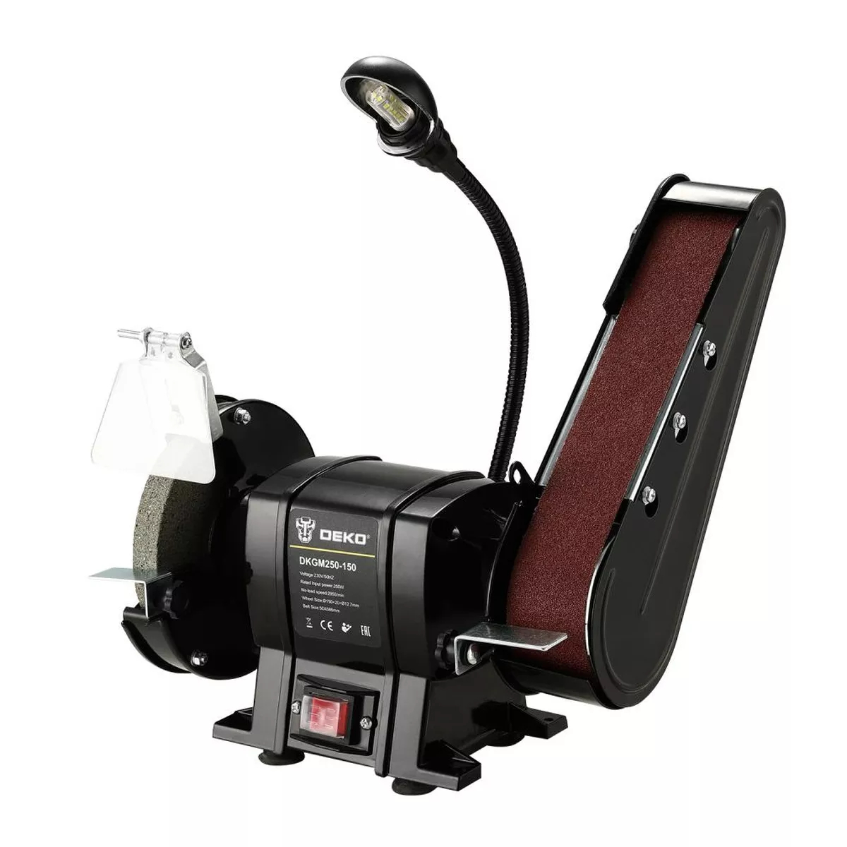 Станок заточной DEKO DKGM300-150 300 Вт 150 мм с лампой 063-4153