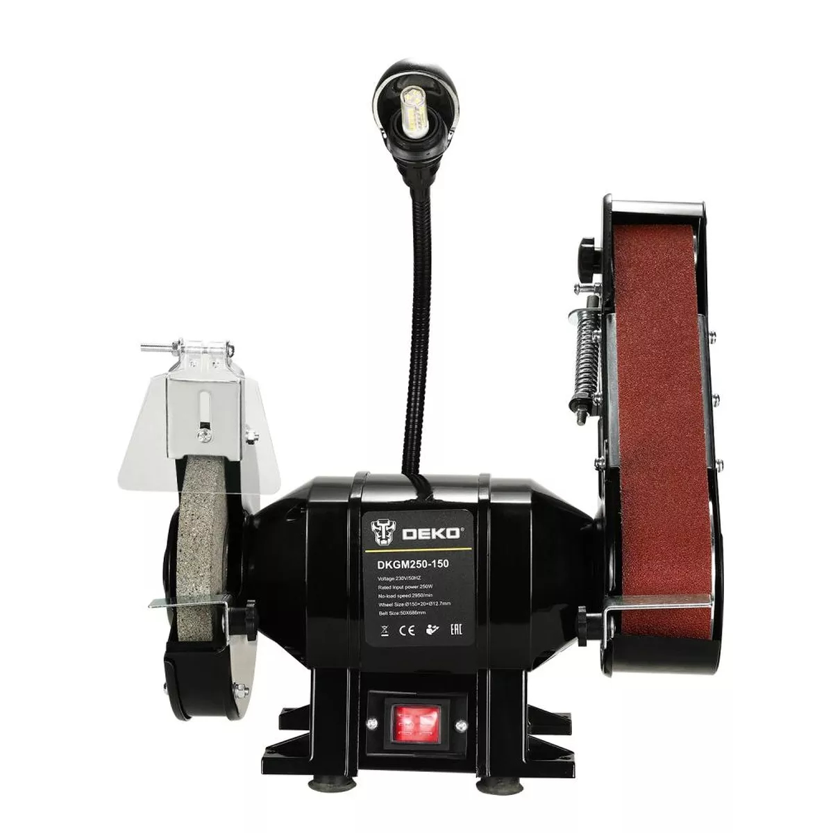 Станок заточной DEKO DKGM300-150 300 Вт 150 мм с лампой 063-4153