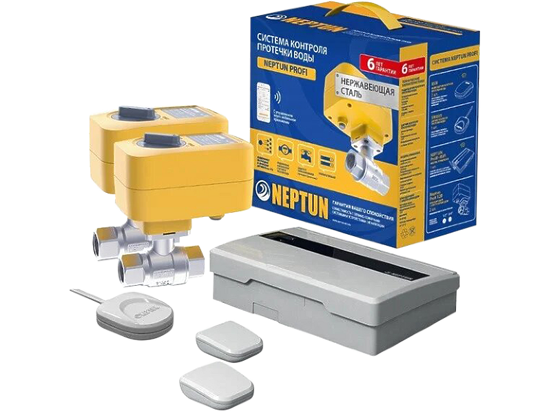 Система контроля протечки воды Neptun PROFI Base 3/4 НС-1381328
