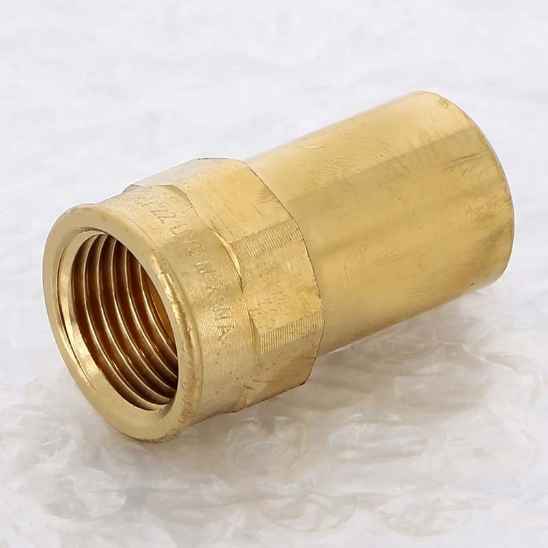 Вставка с внутренней резьбой Viega Sanpress 22x1/2 бронза 120917