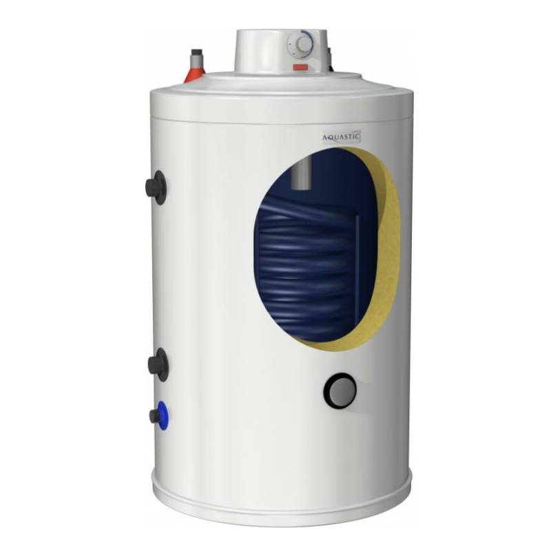 Водонагреватель косвенного нагрева Hajdu AQ IND 100SC E 100 л напольный с ТЭНом 2 кВт AQ IND 100SC E
