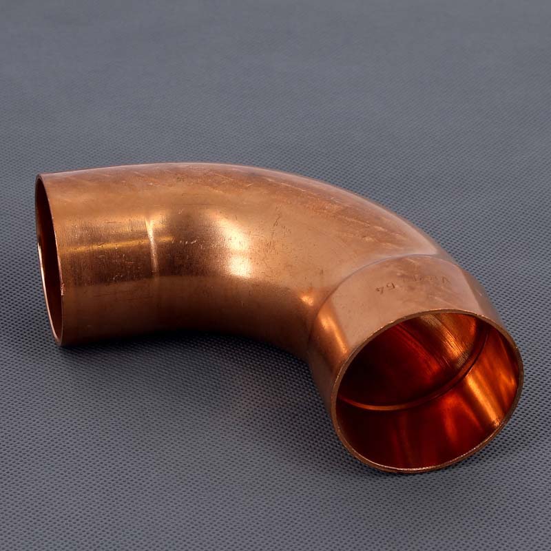 Отвод двухраструбный Viega 95002A под пайку 54 мм 90° 104115