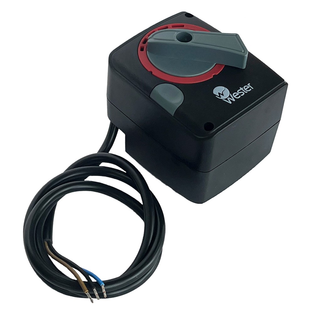 Электропривод поворотный Wester ARS10243P120 24 В 10 Нм 120 сек ARS10243P120