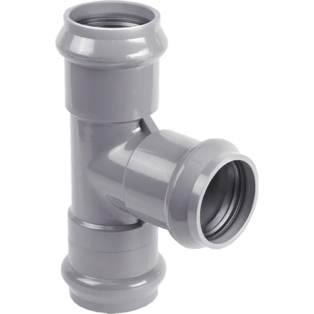Тройник ПВХ раструбный Хемкор 225x225 мм 90° НС-1455407