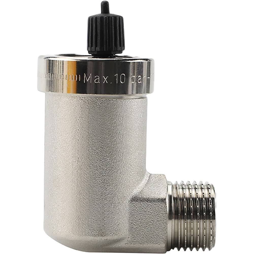 Воздухоотводчик автоматический VARMEGA угловой 1/2 вертикальный выпуск VM13101