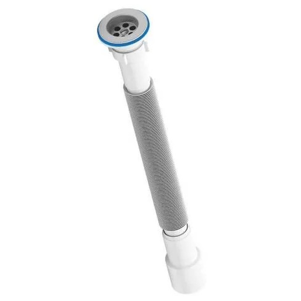 Сифон для кухонной мойки АНИ пласт G116 гофрированный 1 1/2х40/50 мм G116