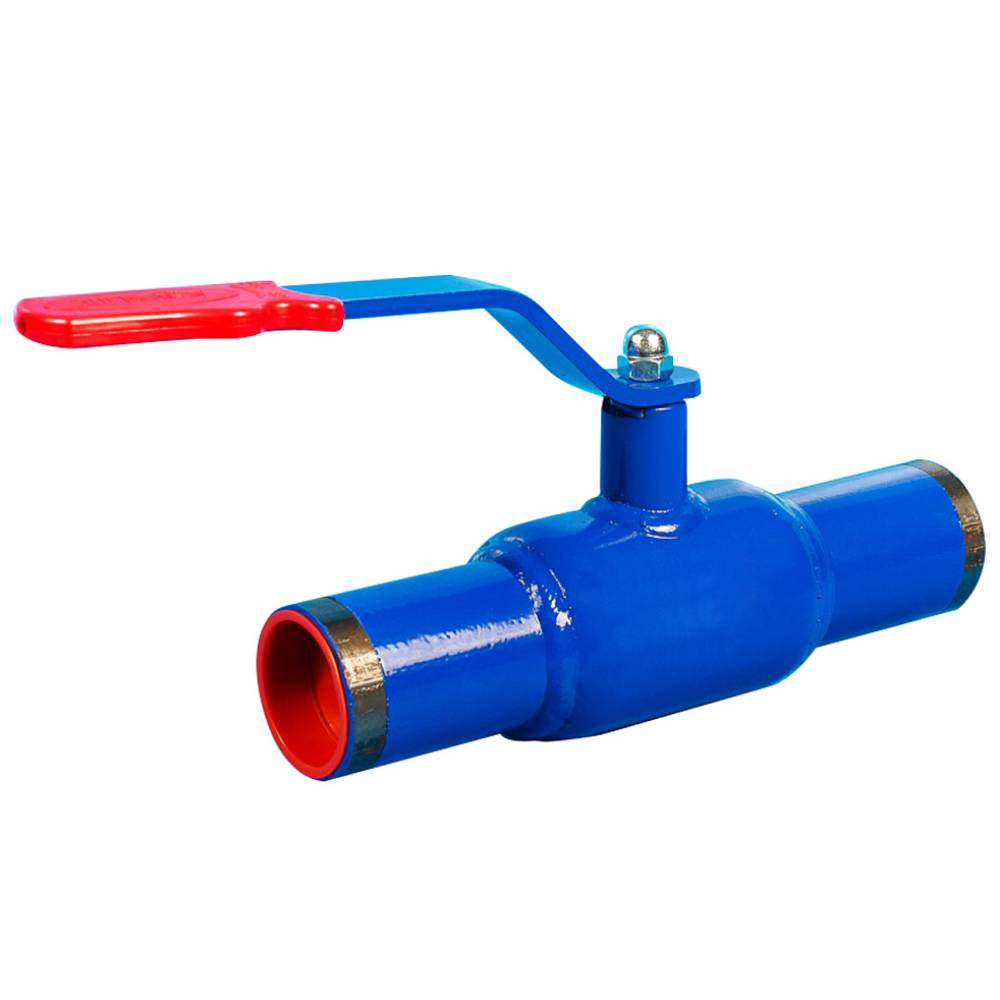 Кран шаровой стальной AquaLine AQ0901 под приварку Ду 80 Ру 2.5 МПа AQ0901080