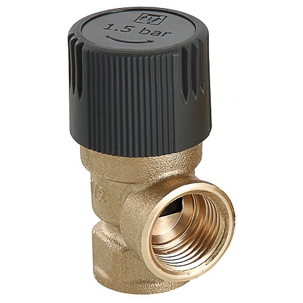 Клапан предохранительный VALTEC VT.490 1/2 1.5 бар VT.490.G.04150