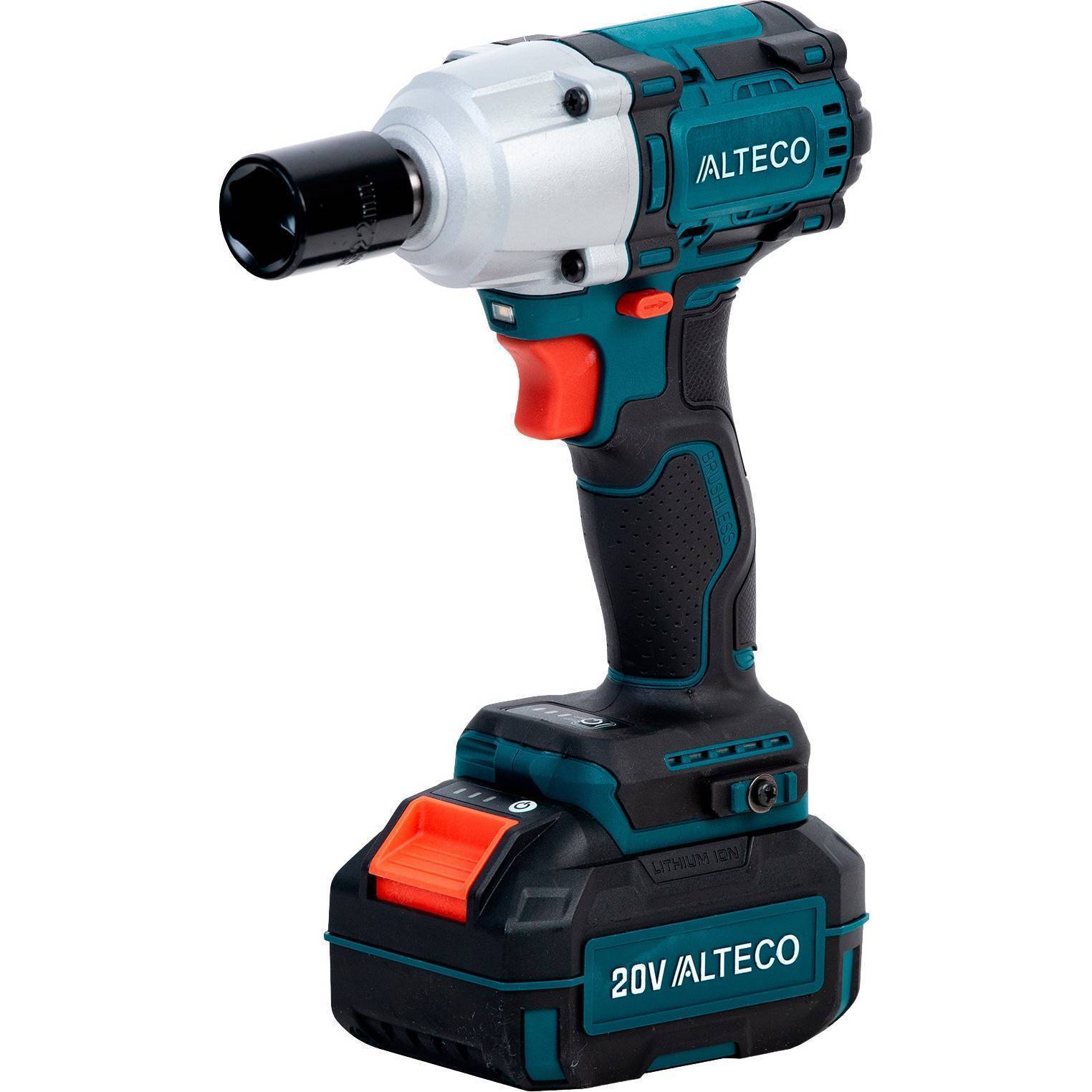 Гайковерт аккумуляторный ударный бесщеточный ALTECO CIW 20-500 Li BL 42780