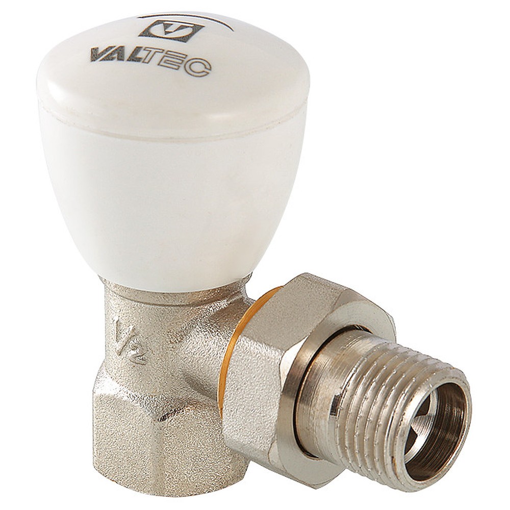 Клапан радиаторный ручной угловой Valtec 1/2 VT.007.N.04
