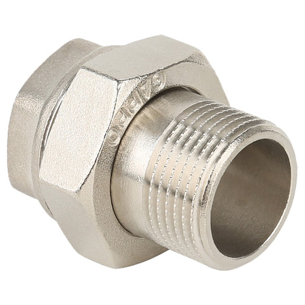 Соединитель прямой (американка) Gappo ВР-НР никелированный 1 НС-1441024