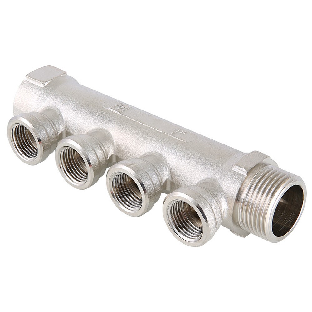 Коллектор Valtec VTc.550.N 1х1/2 2 выхода ВР VTc.550.N.0602