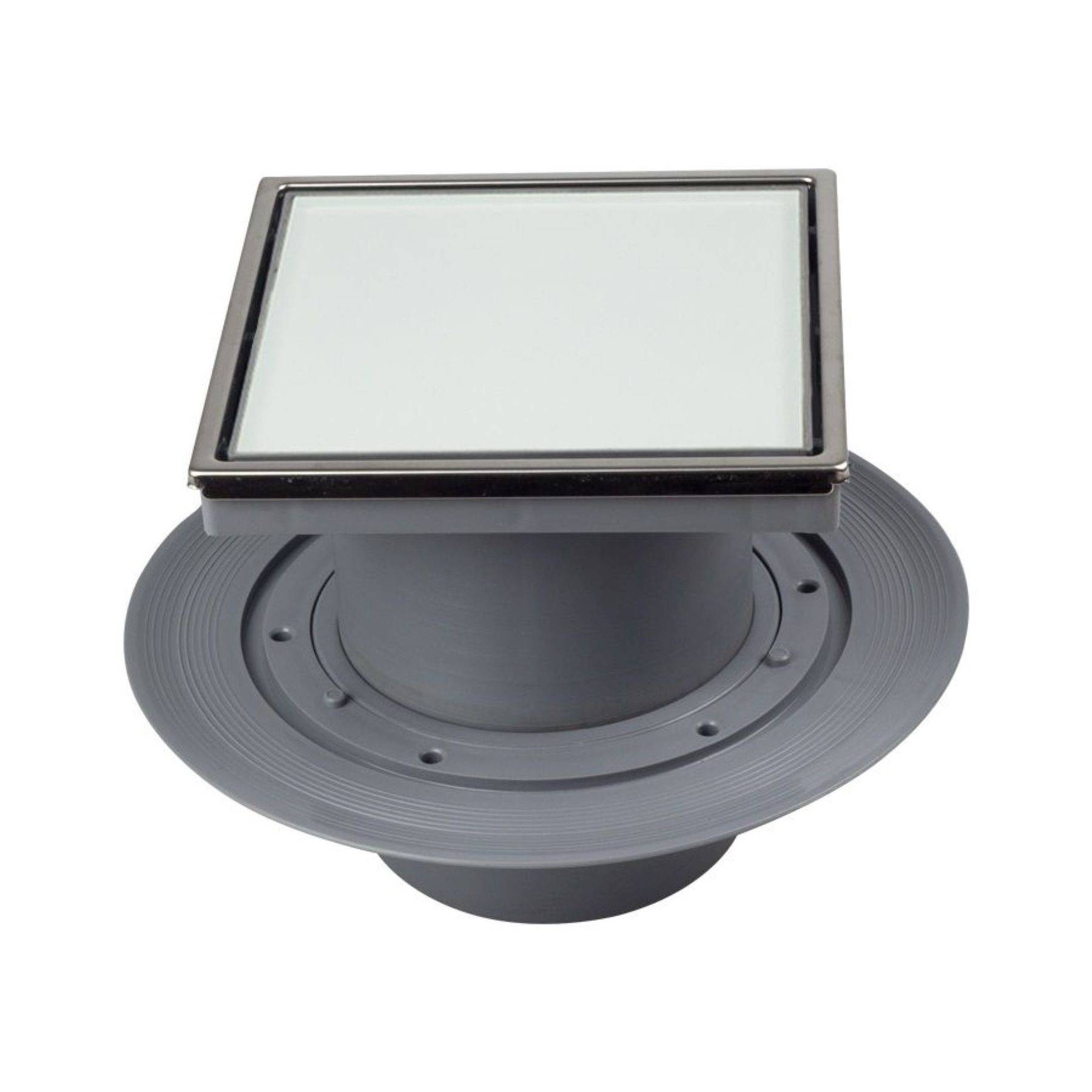 Трап для душа точечный Peštan Confluo Standard 15х15 Vertical White Glass 1519626