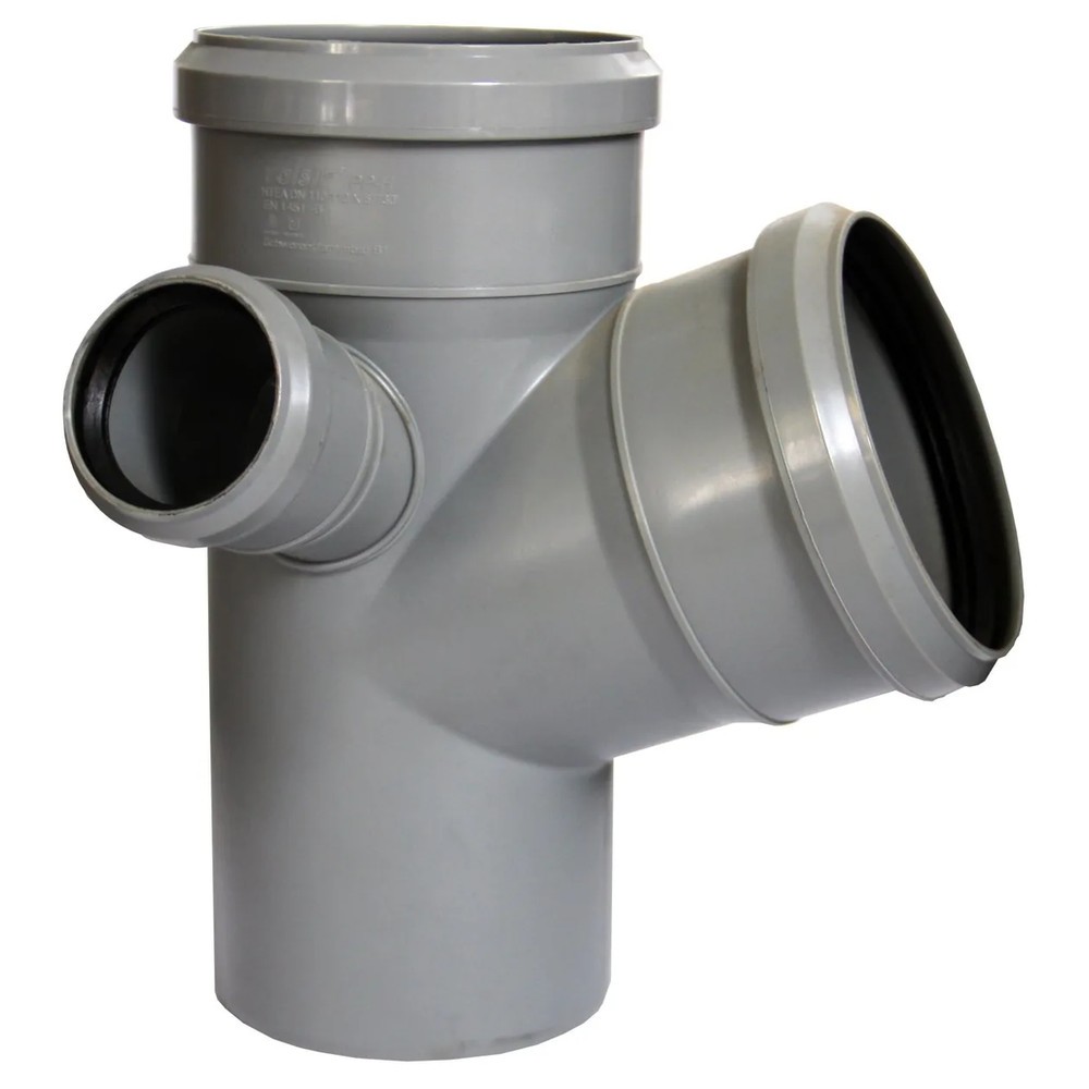 Крестовина двухплоскостная Синикон Стандарт 110x50x50 мм 67° серая 512007