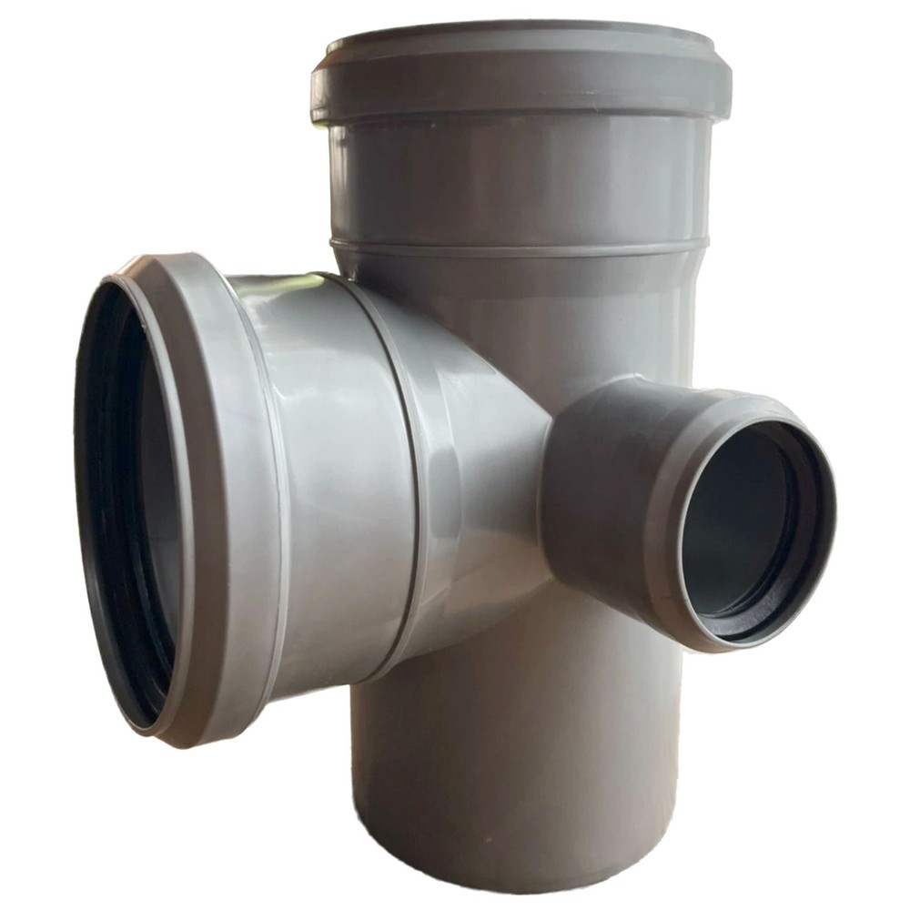 Крестовина двухплоскостная Sinikon Standard 110x110x50/87° правая серая 116110