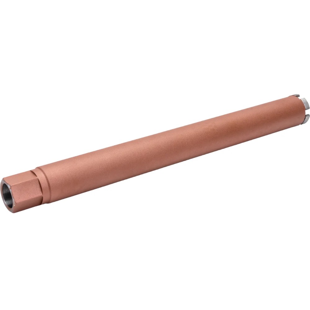 Коронка алмазная Diamond Hit DH-D400T 52x450 мм 1 1/4 UNC для сухого сверления DH-D400T 52/450 11/4 R 5LSP
