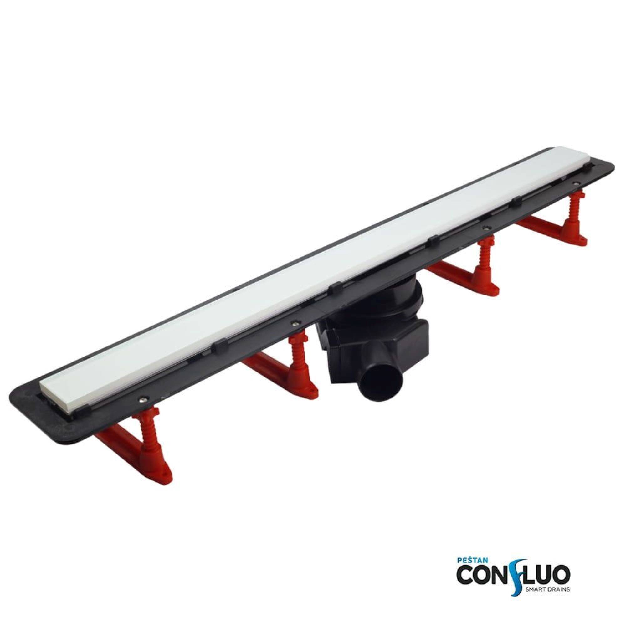 Душевой лоток Pestan Confluo Frameless Line 850 мм White Glass 13701217