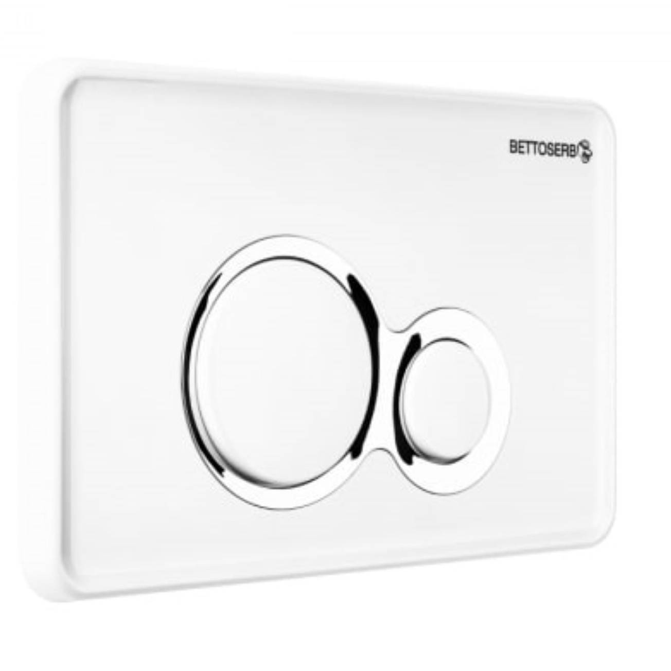 Клавиша смыва Pestan Bettoserb Jerez белый глянцевый/хром глянцевый 40006645