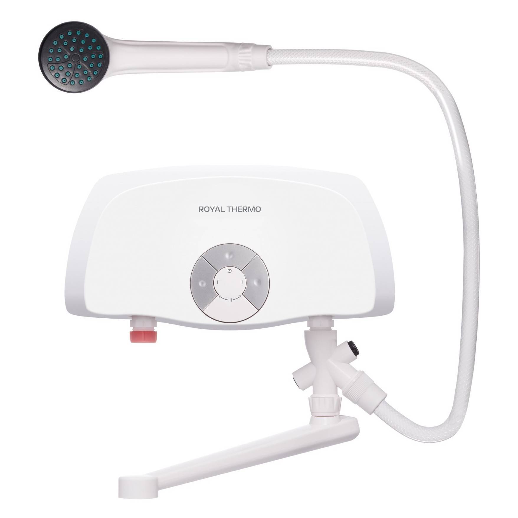 Водонагреватель проточный электрический Royal Thermo SmartFix TS 3.5 кВт кран и душ 1588905