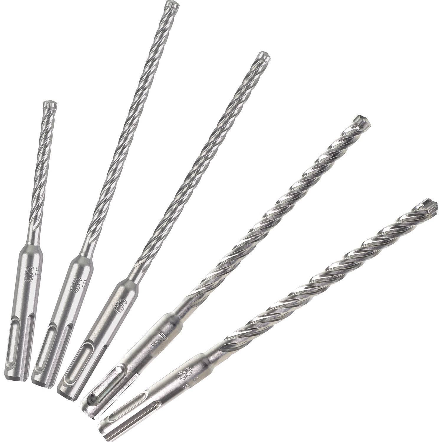 Набор буров по бетону Milwaukee SDS-plus MX4 5 шт. 4932352833