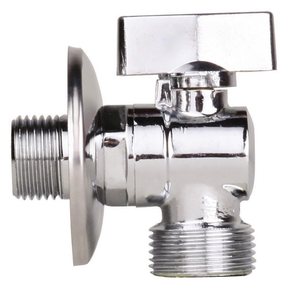 Кран шаровой угловой JIF 261 1/2x3/4 НН для сантехприборов JIF 261