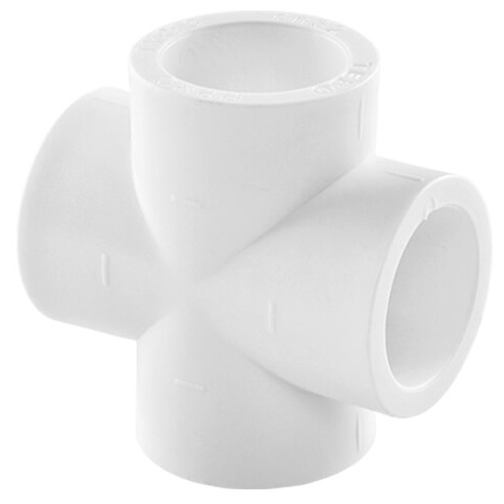 Крестовина полипропиленовая TEBO PPR 32 мм белая 1653053