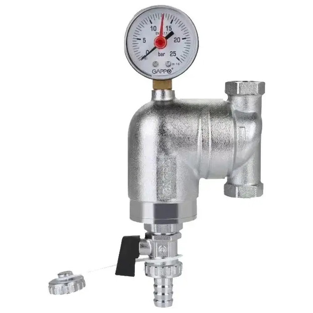 Фильтр промывной Gappo G1415-1 свободного вращения 1/2 НР-НР G1415-1