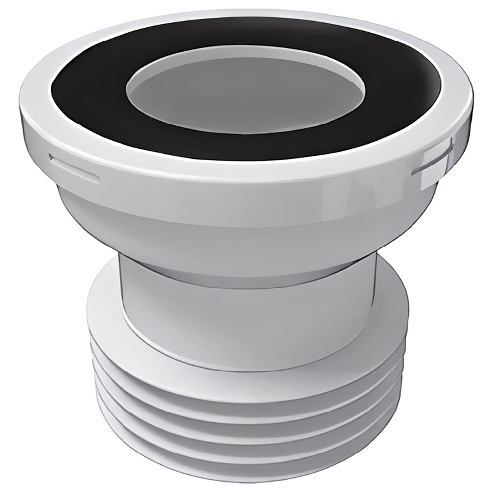 Труба фановая РТП W1218 110 мм 45 градусов белая 11443