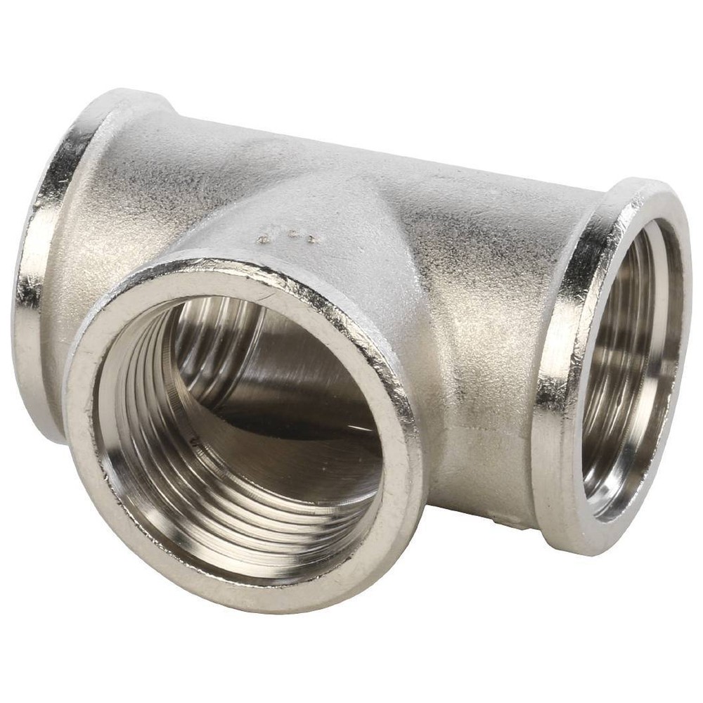 Тройник никелированный STOUT 1 ВВ SFT-0020-000001