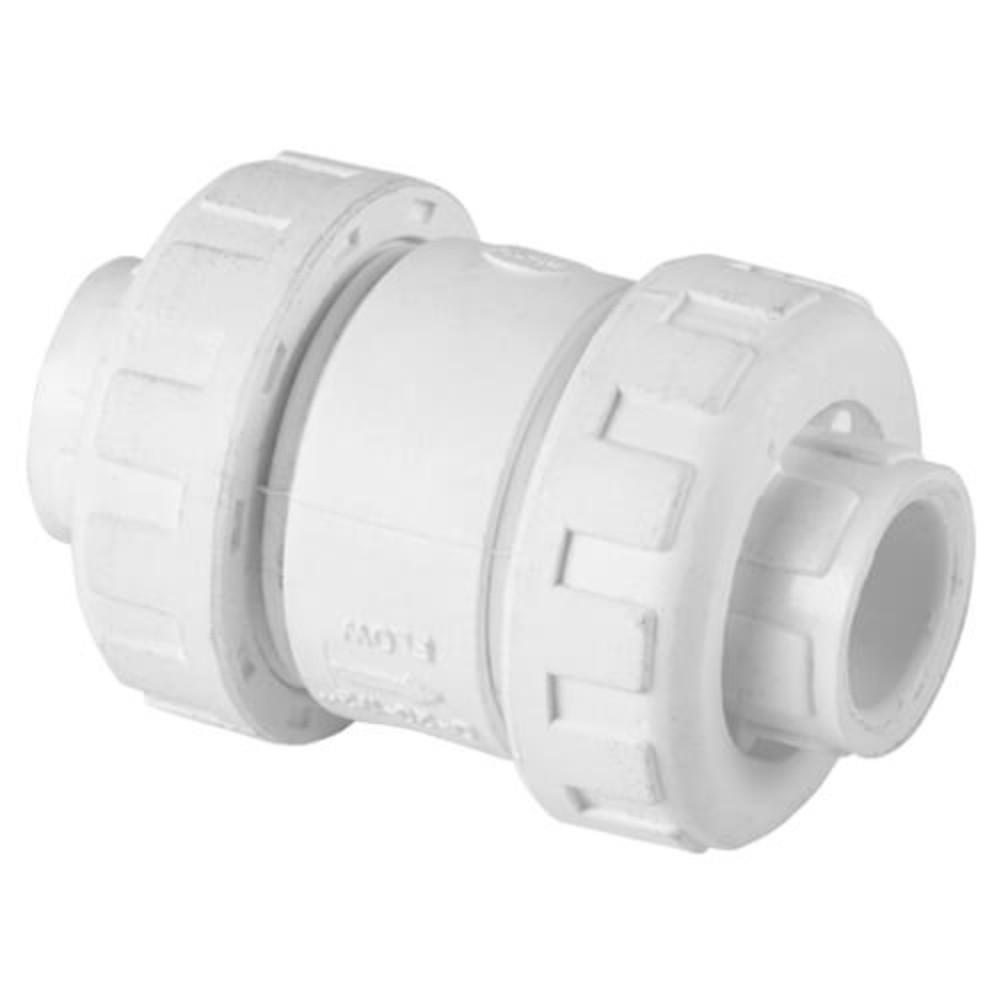 Клапан обратный разъемный TEBO PPR 50 мм белый 10-110102-050