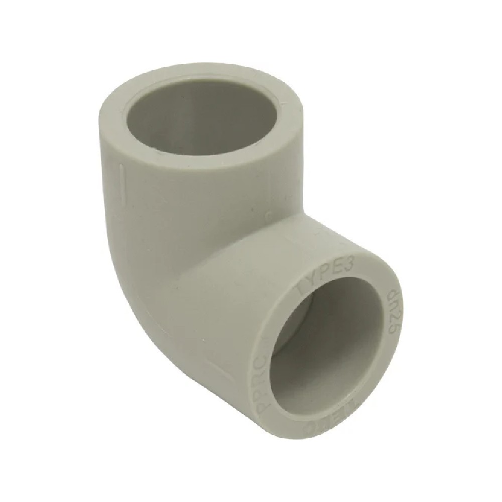 Угольник полипропиленовый TEBO 90° 40 мм 031033105