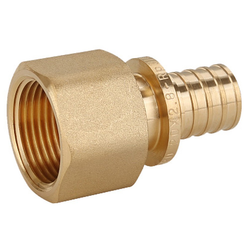 Переходник аксиальный Gappo с внутренней резьбой латунный 20-Rp 1/2 НС-1441430