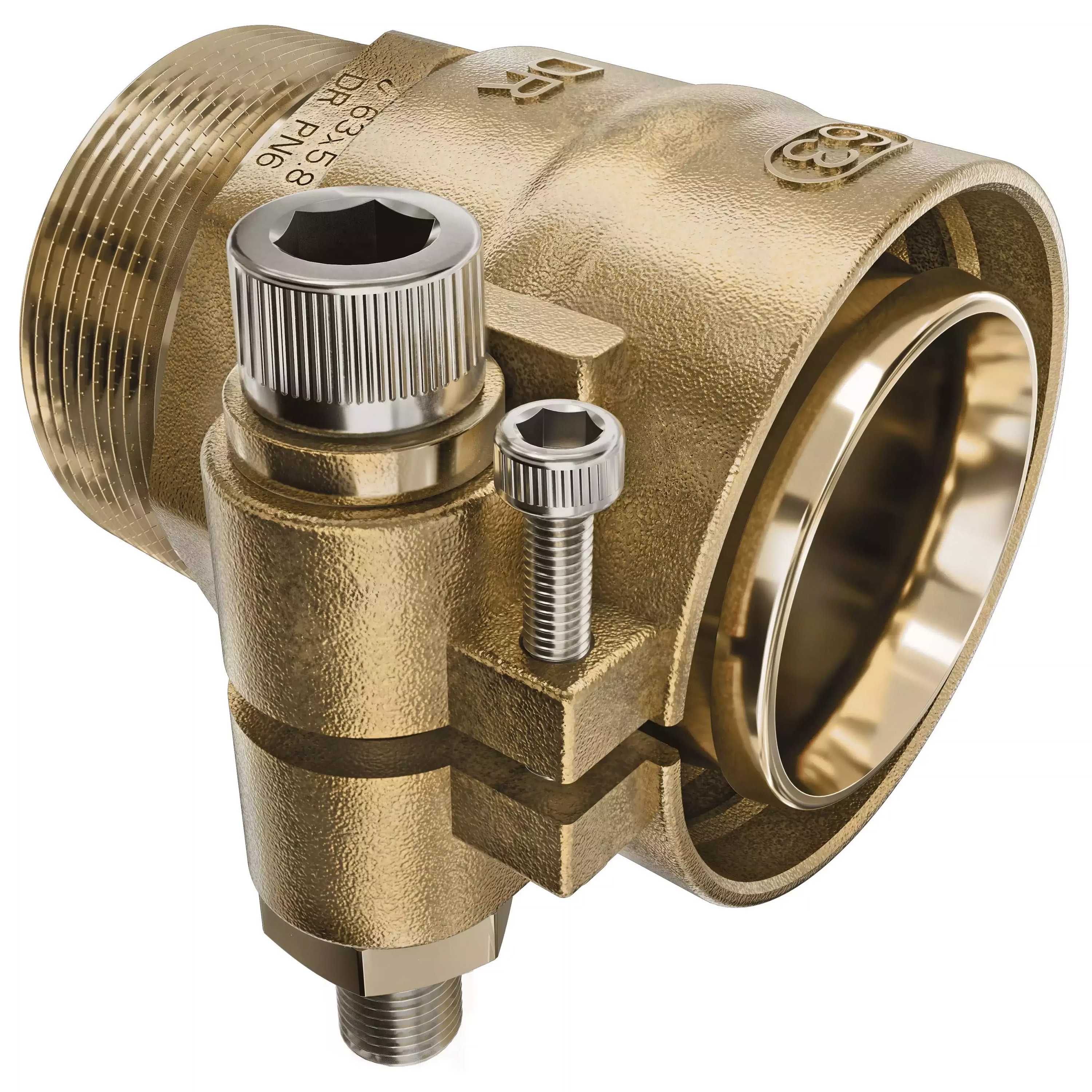 Наконечник зажимной Usystems PN10 40x5.5-R1 1/4 НР 1059512