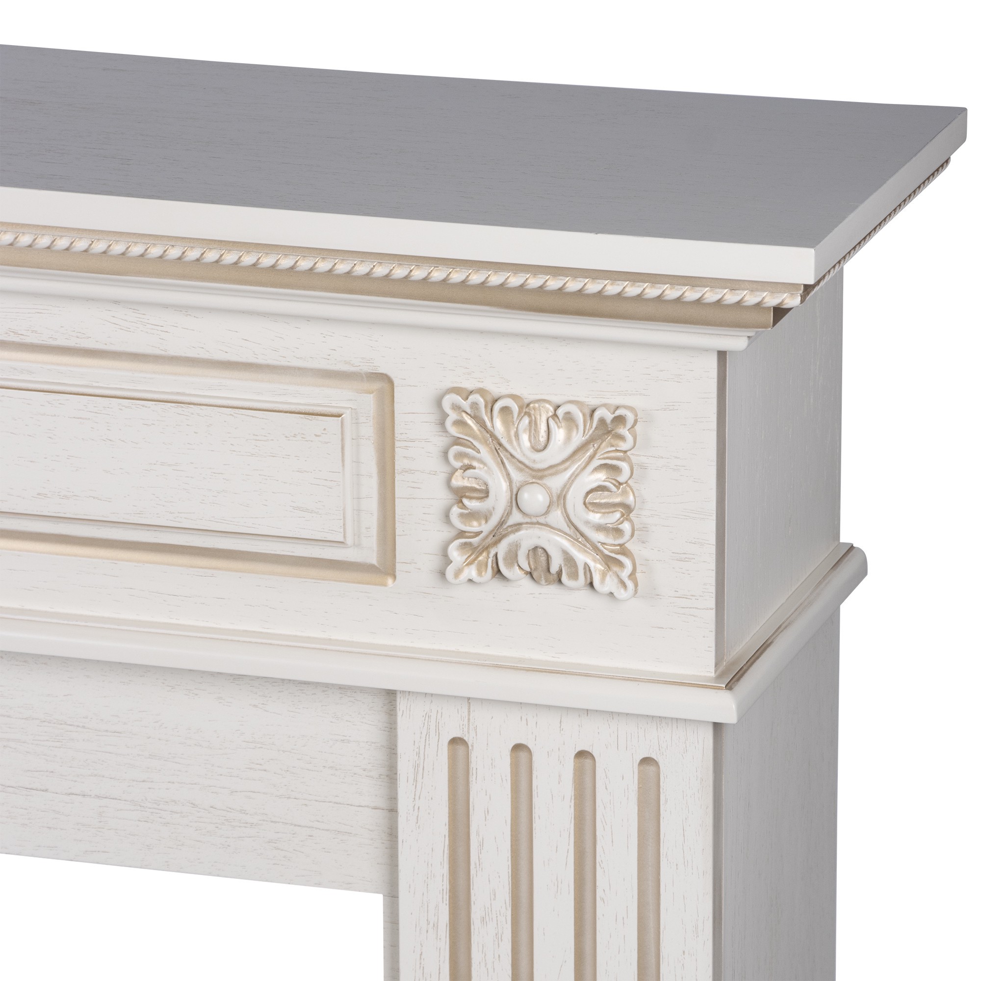 Портал для электрокамина Firelight Siena 42 слоновая кость с золотой патиной 1764961