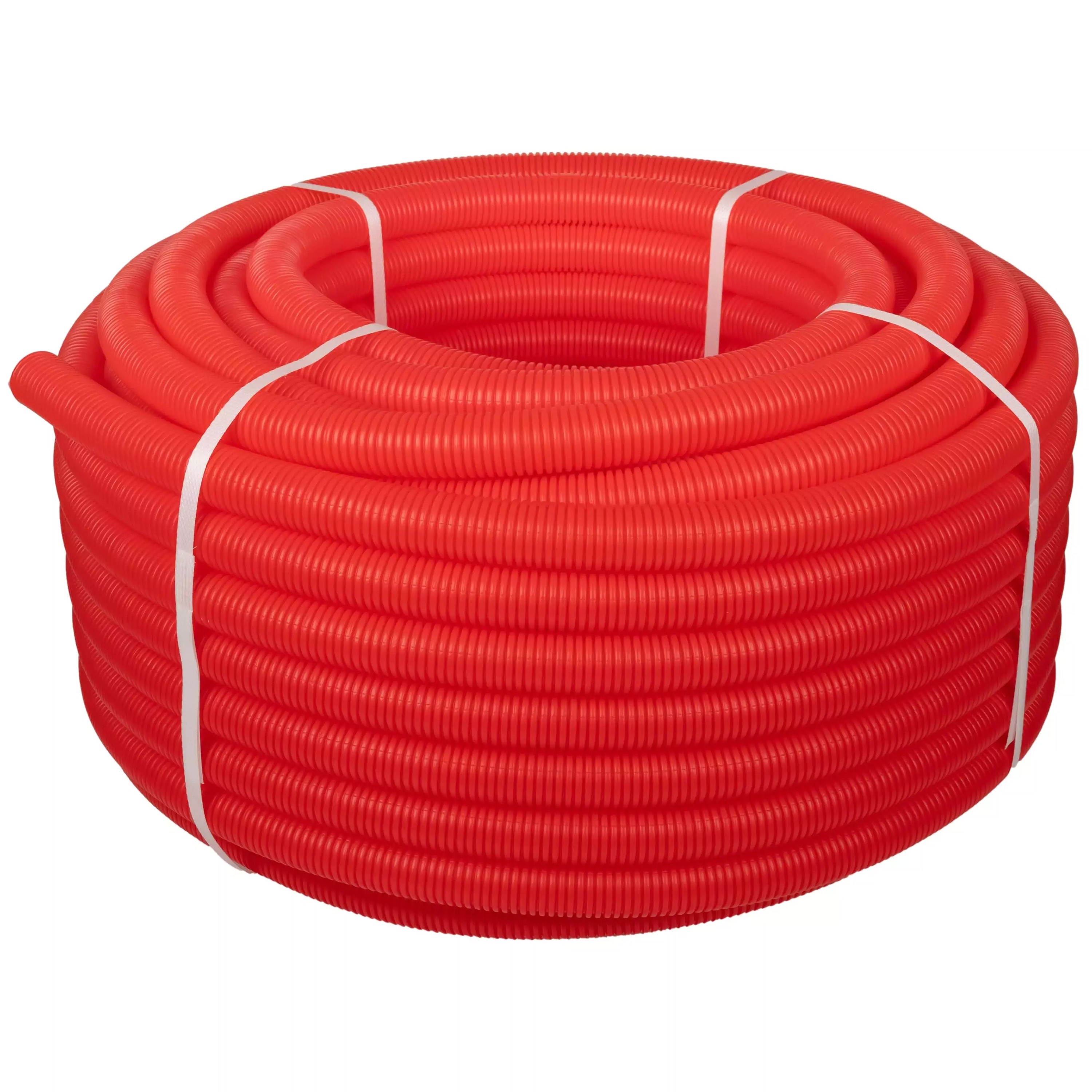 Труба защитная гофрированная Usystems Teck 28/23 мм красная 50 м 1088605