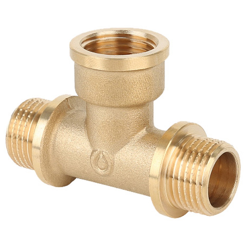 Тройник латунный Gappo НР-ВР-НР 1/2 1441560