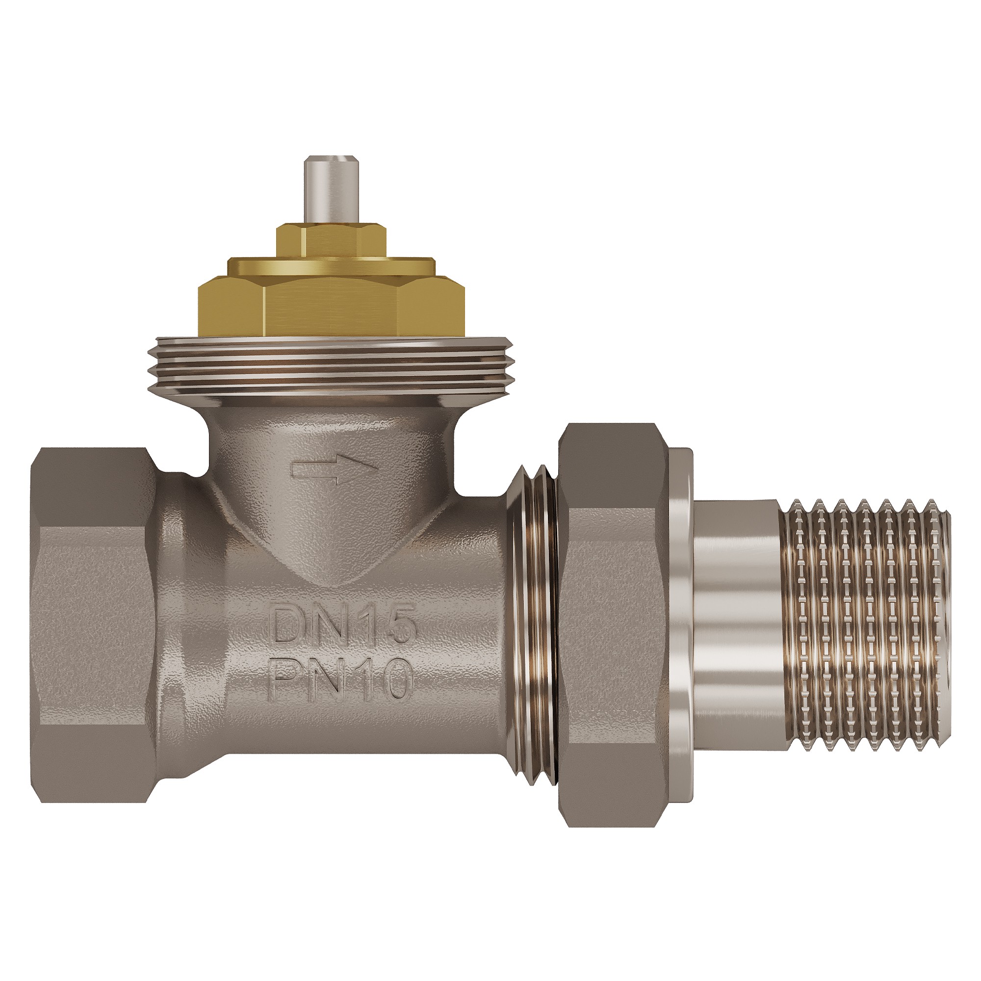 Клапан термостатический прямой Royal Thermo Standart 1/2 M30x1.5 1758283