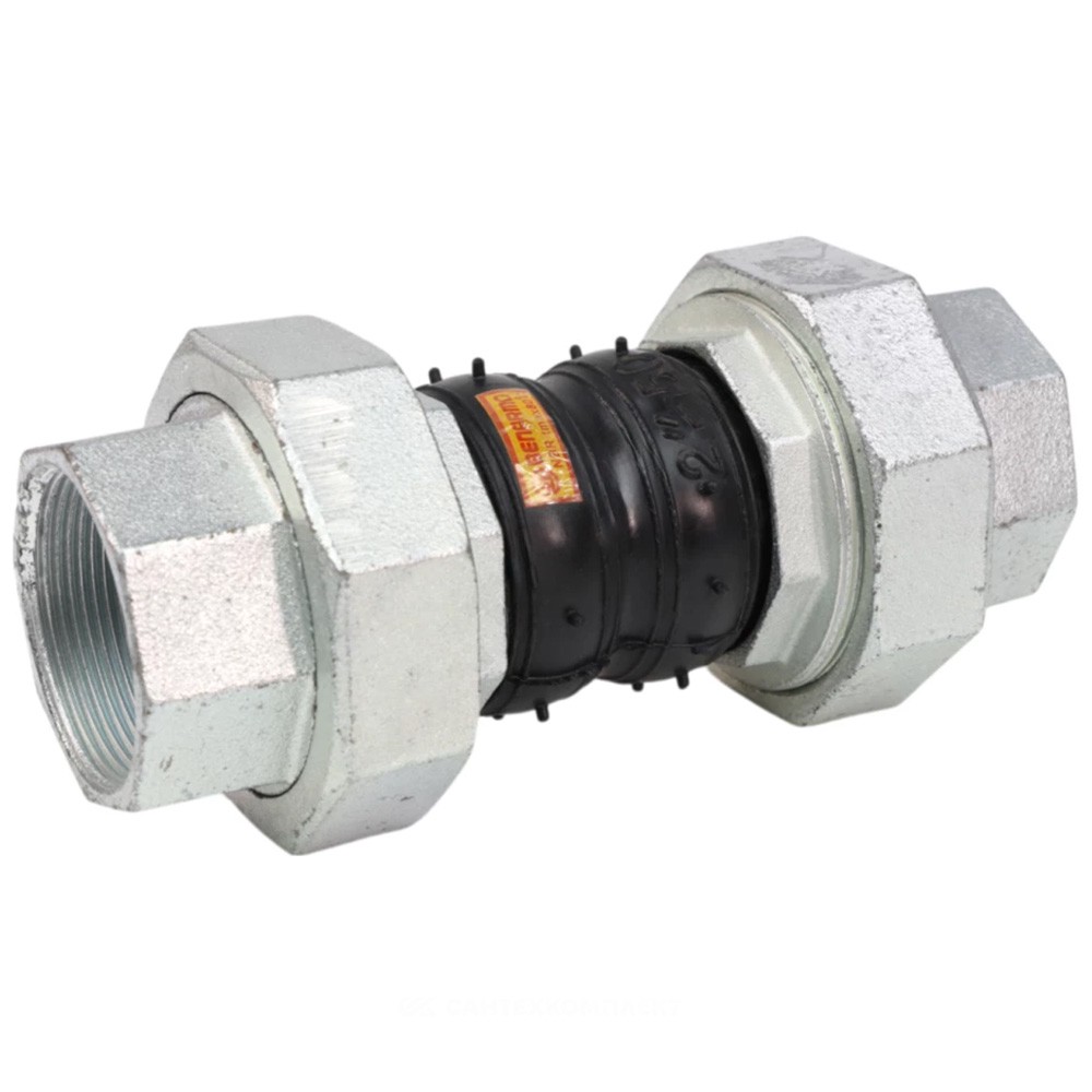 Компенсатор резиновый муфтовый Benarmo NBR Ду 20 Ру 16 L200 8021